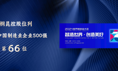 88→66！中國制造業(yè)500強，桐昆再進位！